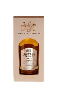 Whisky Tomatin 16 ans, Cooper's Choice, 52.5% - 2001
