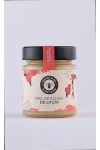 Miel de Litchi, Compagnie du Miel de Madagascar (170 gr) - 2019